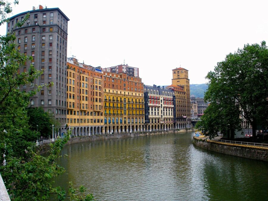 El casco antiguo de Bilbao