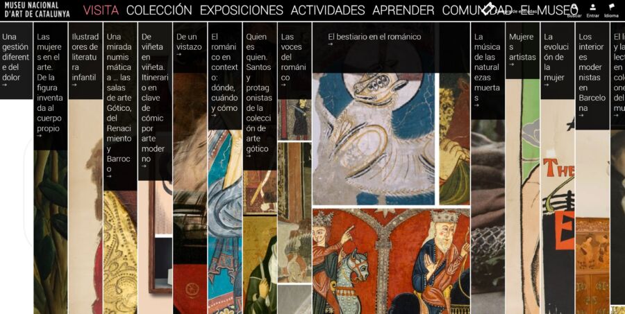 Museo Nacional de Arte de Cataluña (Paseo virtual)