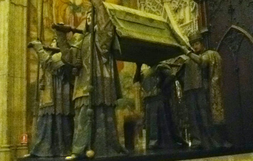 La tumba de Cristobal Colón