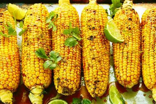 Cocinar a la parrilla en una Barbacoa